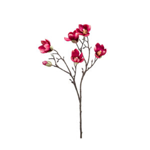 zijden Magnolia mini donker roze