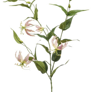 zijden Gloriosa roze 120 cm