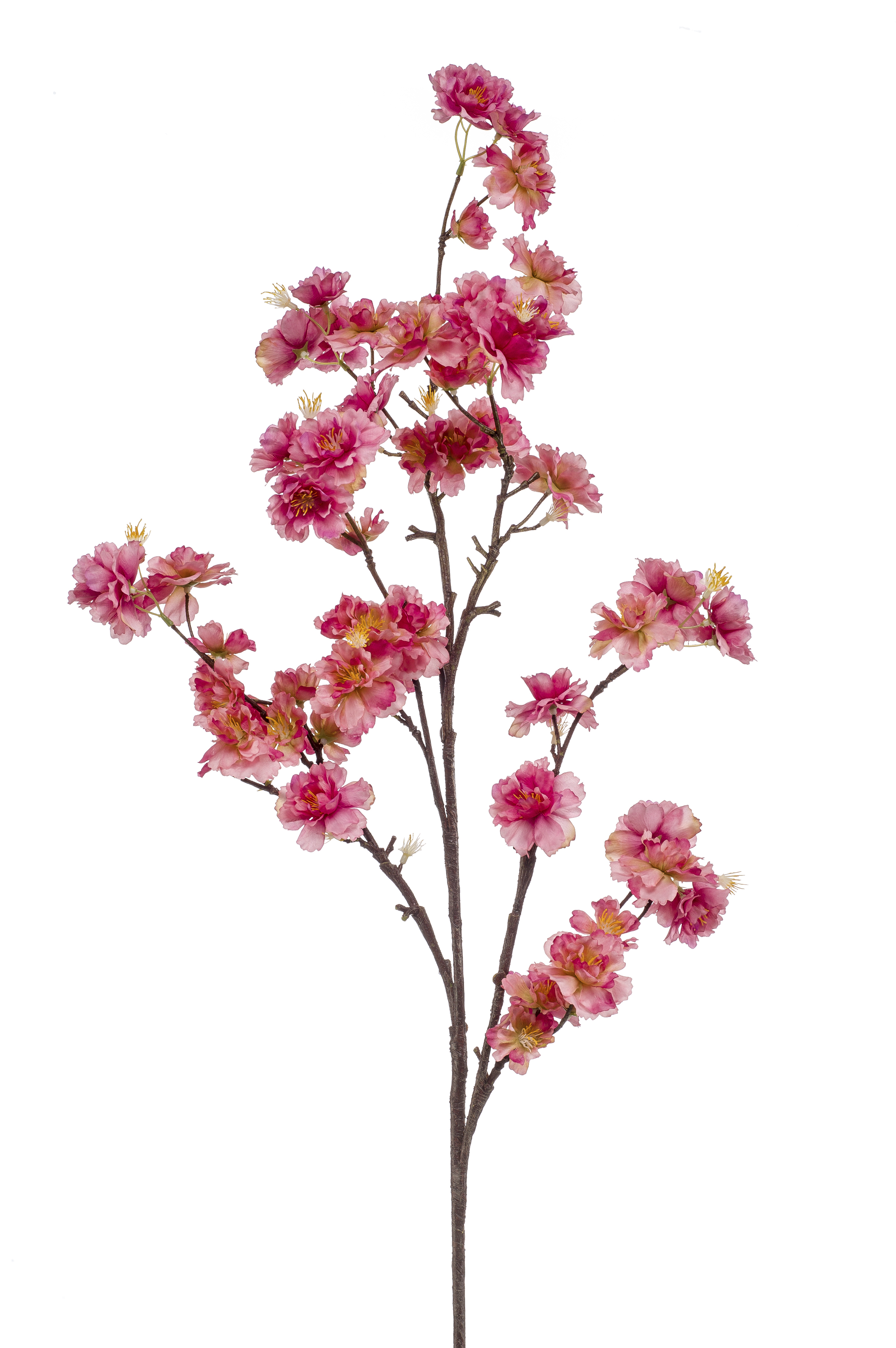 zijden kersenbloesem hangend warm roze 120cm