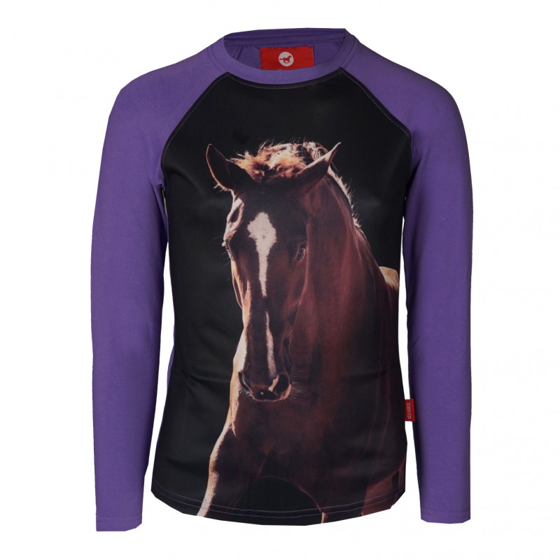Red Horse t-shirt paard pixel