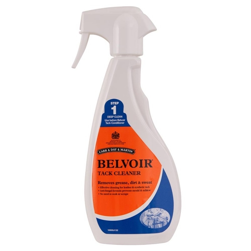 Leerzeep CDM Belvoir Tack Cleaner spray step 1 500ml