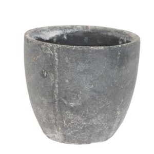 Pot anne d18h17cm blue stone