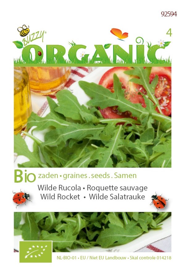 Organic rucola wilde meerjarig 0.6g