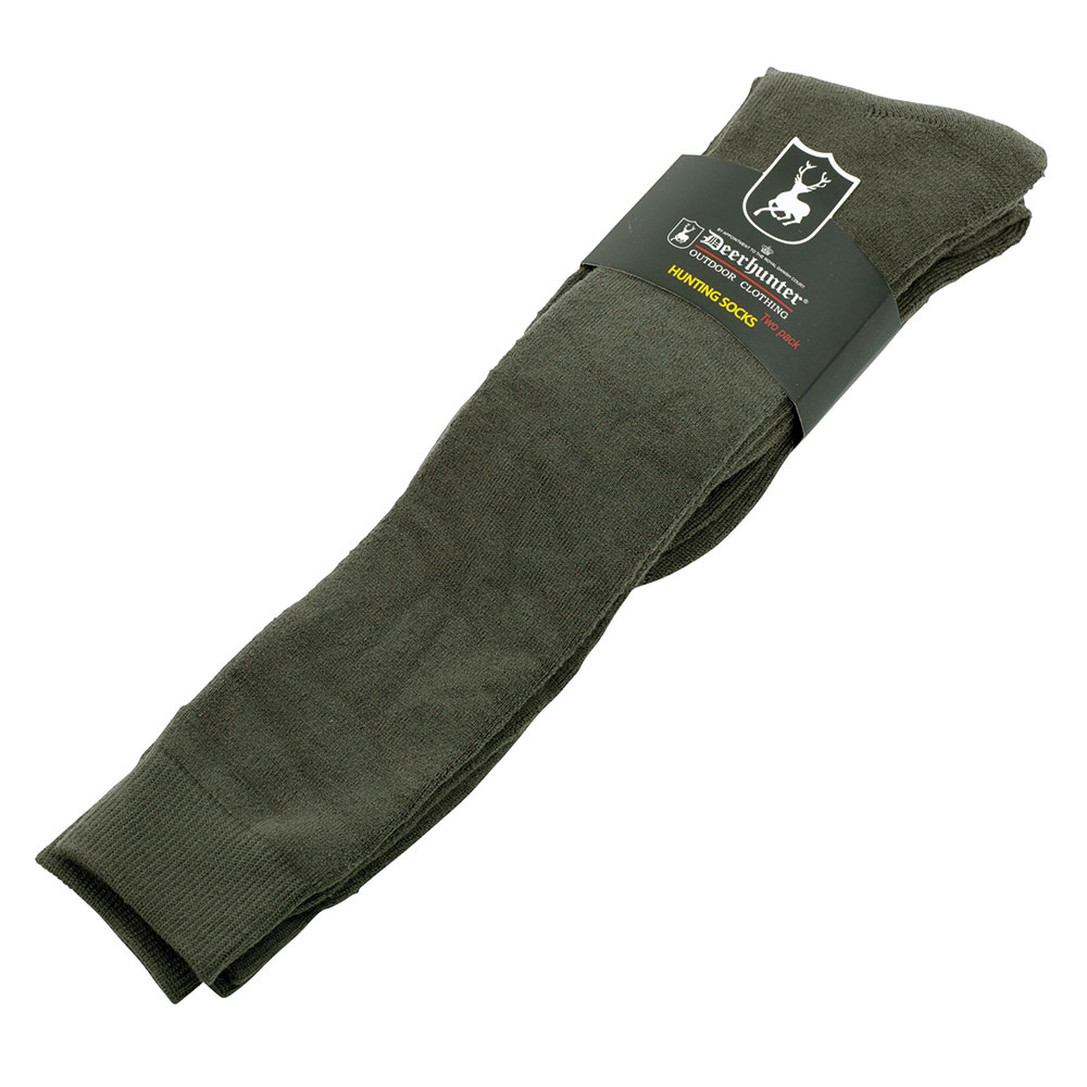 Socks 2-Pack, Long - 45 cm Green 39/42