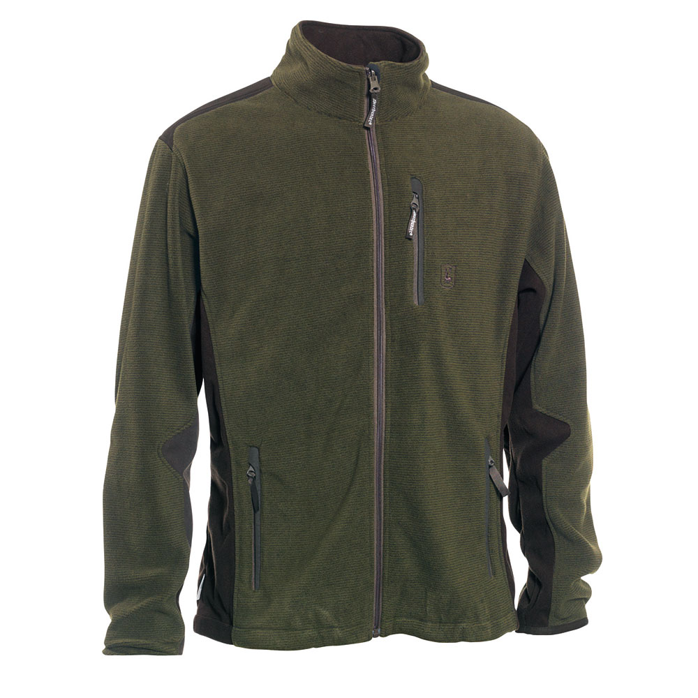 Muflon Zip-In Fleece Jacket Art green 50