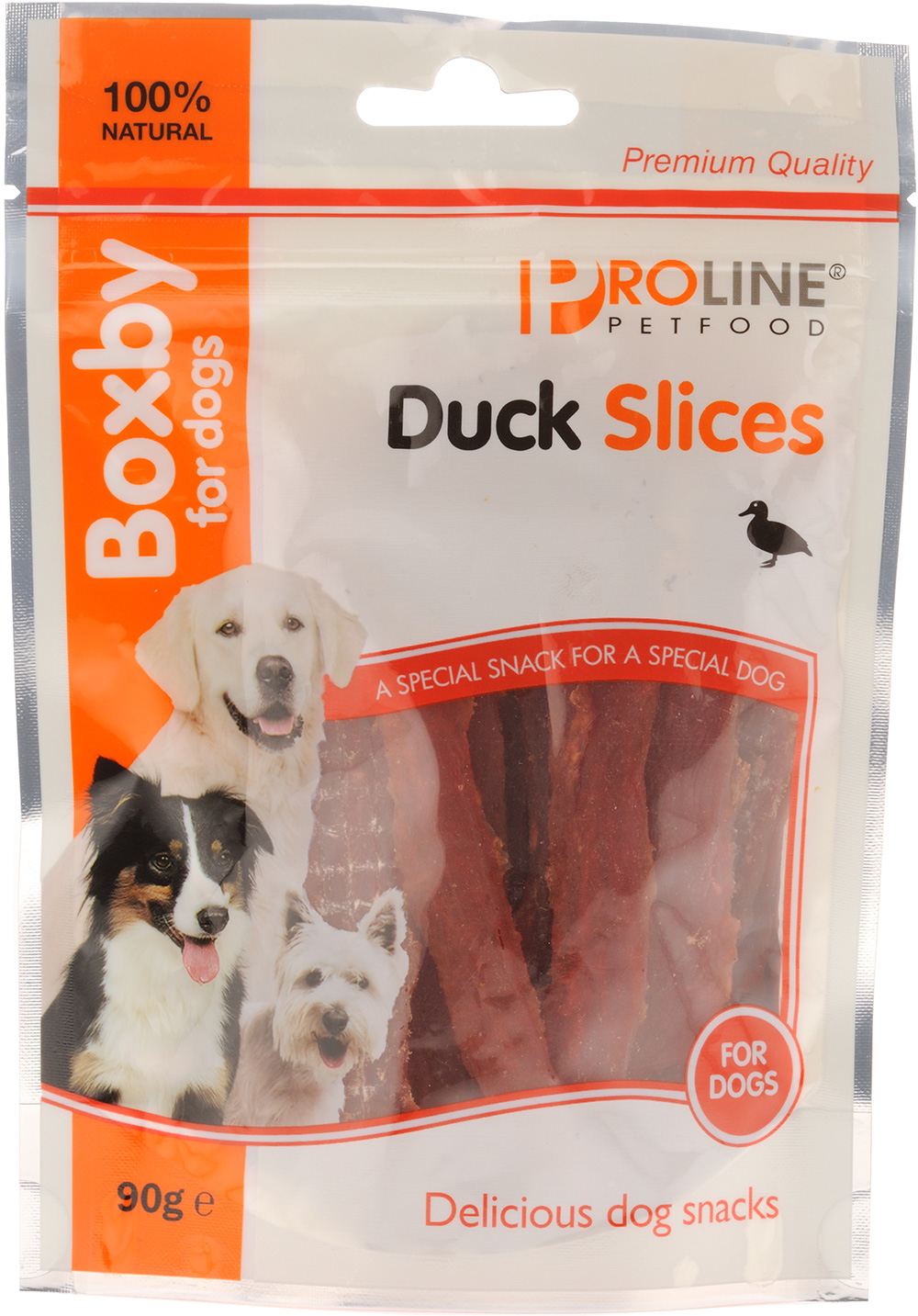 Boxby duck slices 90g