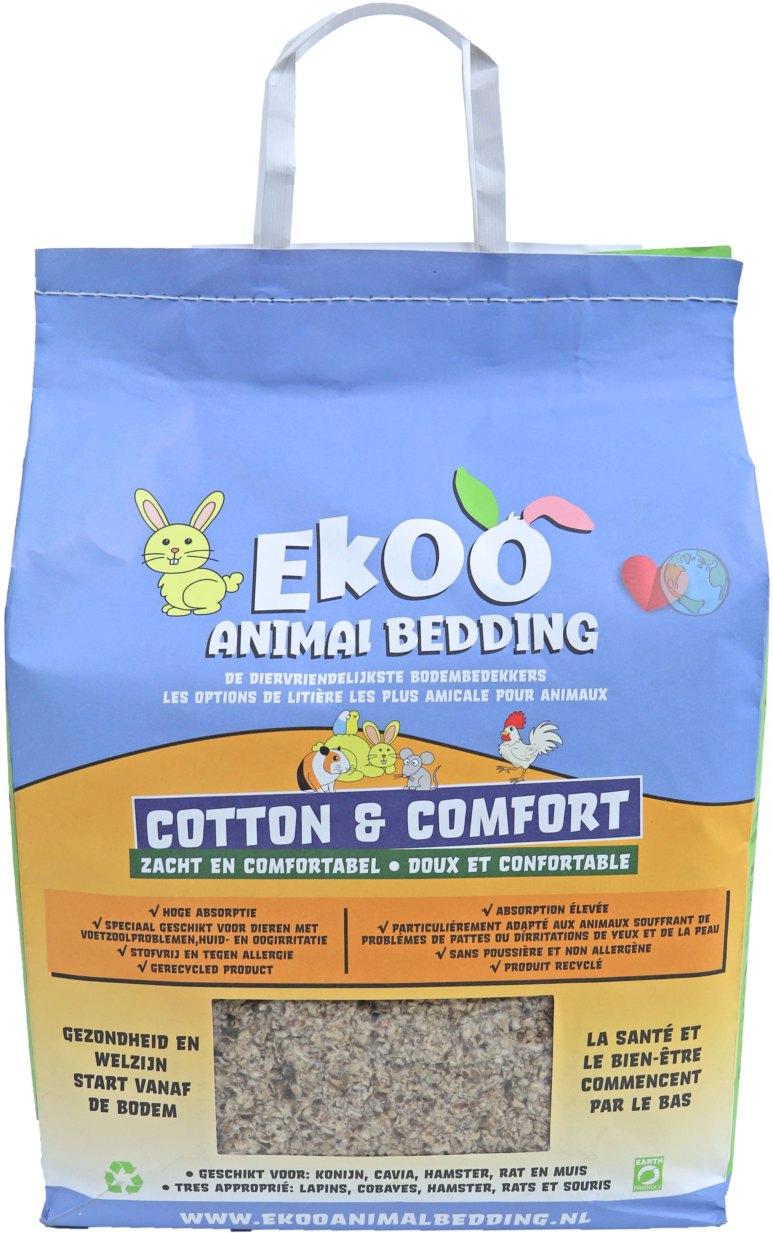 Ekoo bodembedekker Animalbedding cotton & comfort