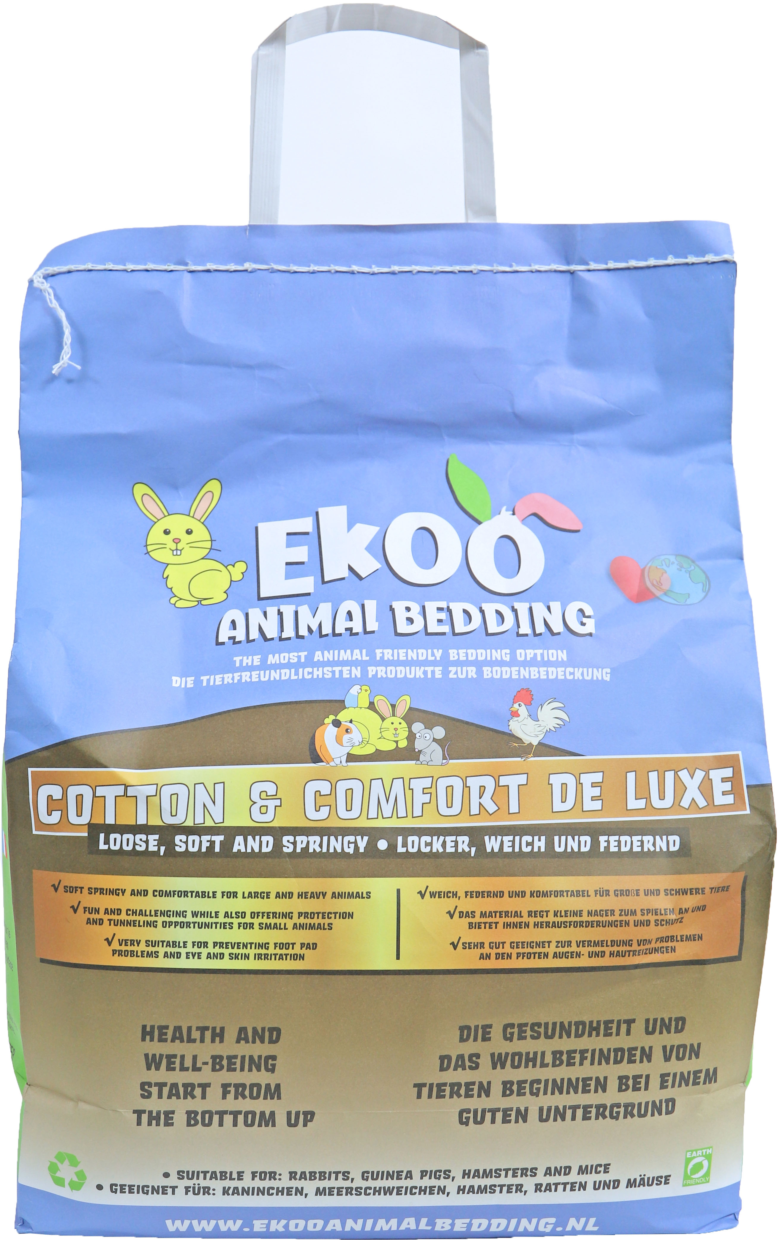 Ekoo bodembedekker Animalbedding cotton & comfort luxe