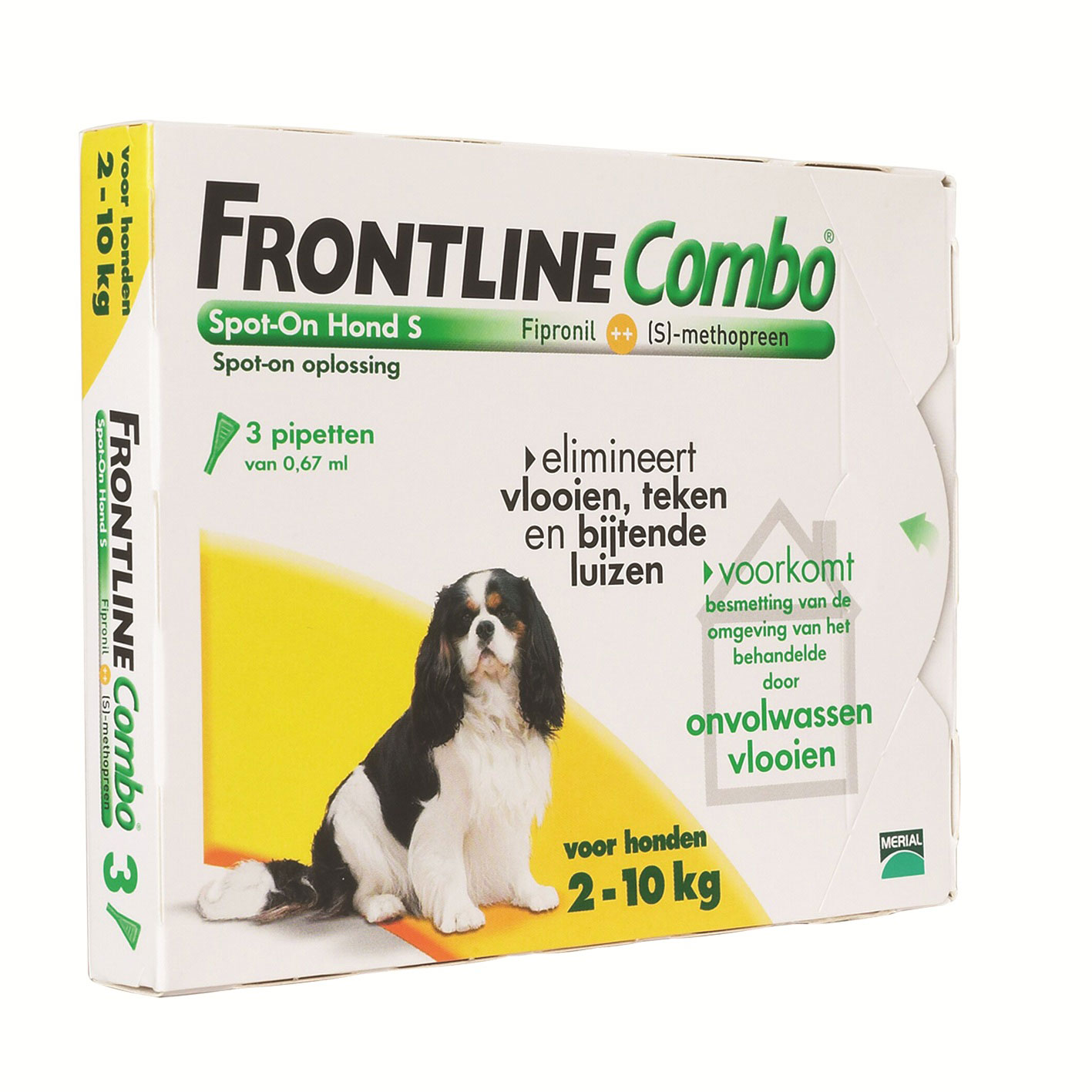 Combo hond small 2-10kg 3 pipet