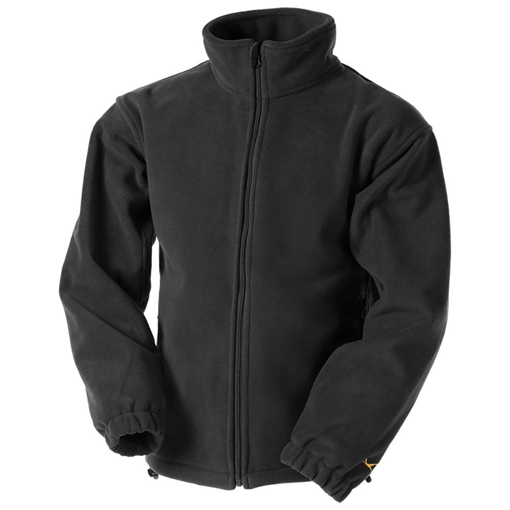 Fleece Jacket Zwart XXL