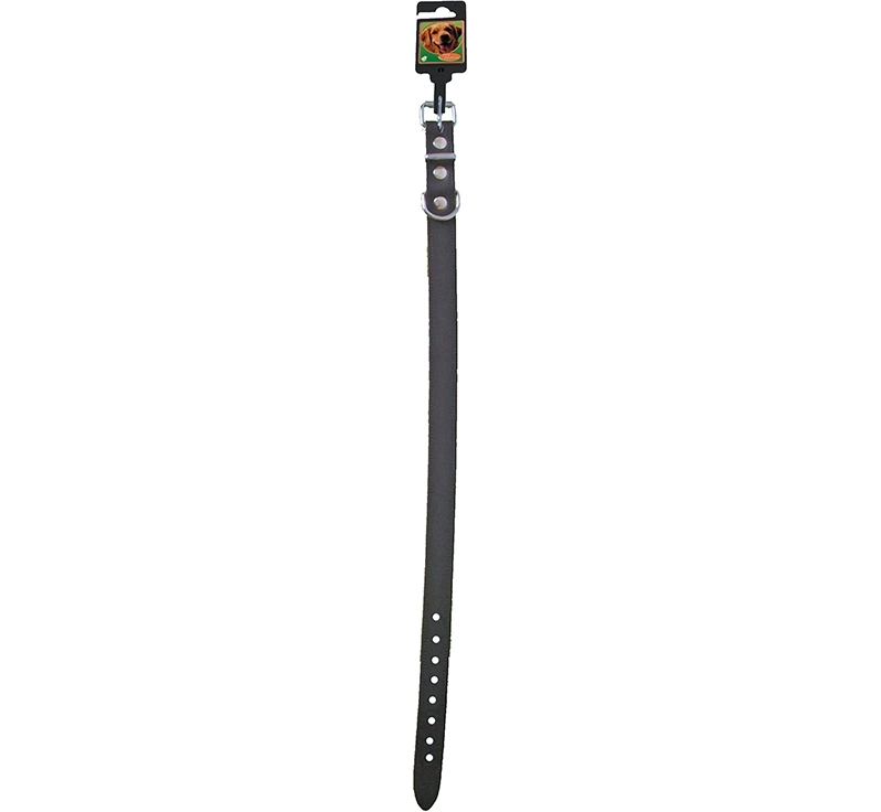 Halsband 22mm/60cm donkerbruin