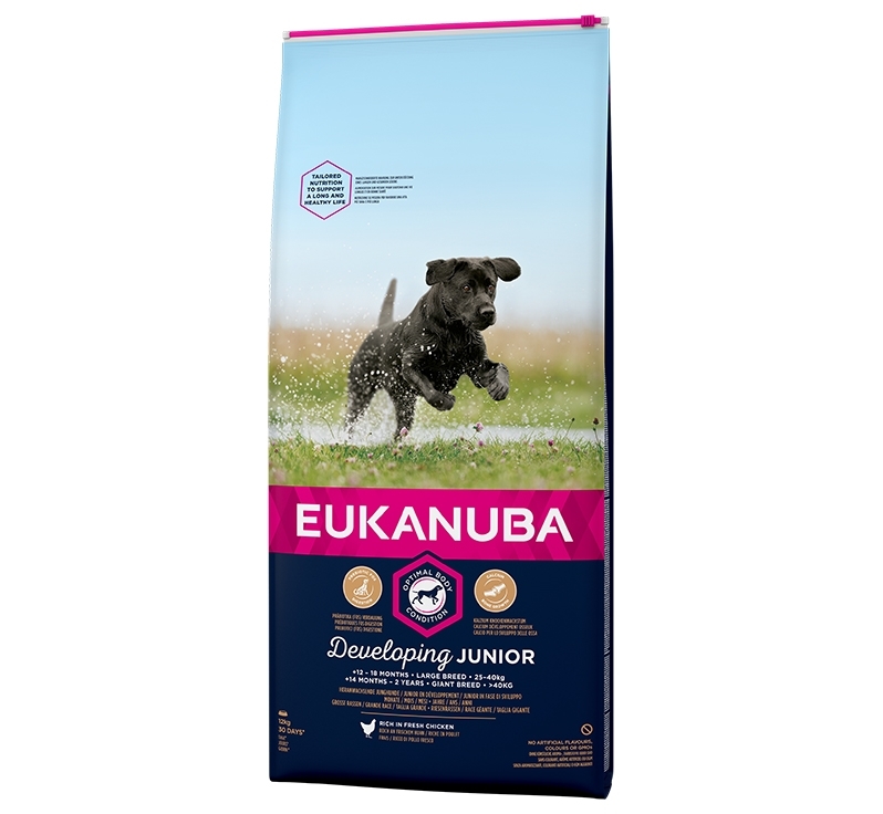 Eukanuba Dog developing jun lrg 12kg
