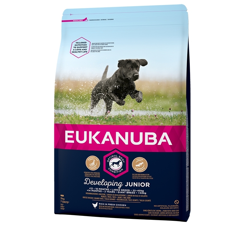 Eukanuba Dog developing jun lrg 3kg