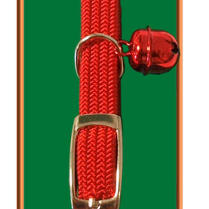 Halsband elastisch rood