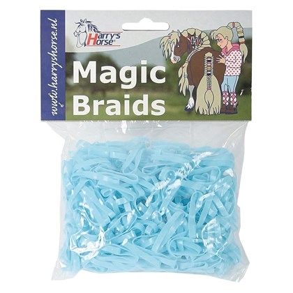 Magic braids, zak lichtblauw