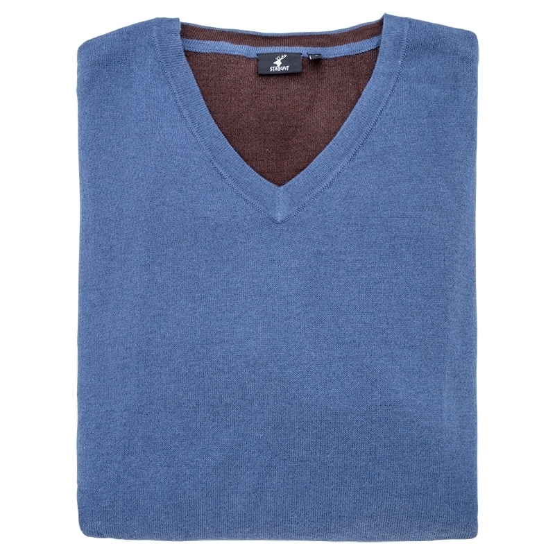 Pullover Mallard kleur blauw maat XL
