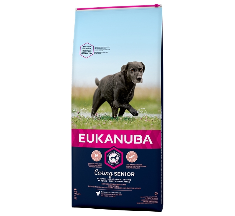Eukanuba Dog caring senior lrg 12kg