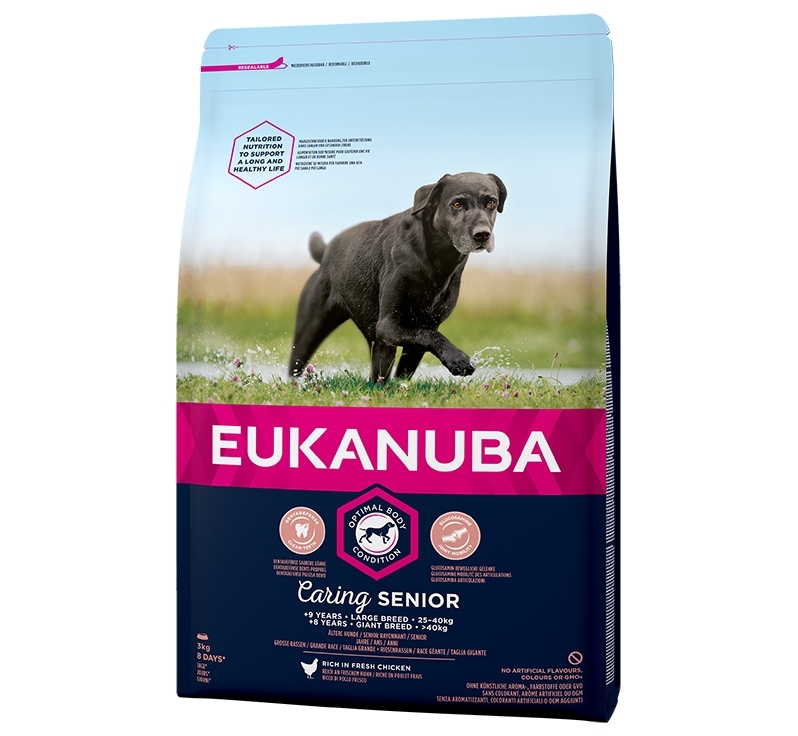 Eukanuba Dog caring senior lrg 3kg