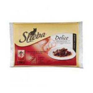 Sheba Mini Filets In Saus Traiteur Sel. 4X85 Gr