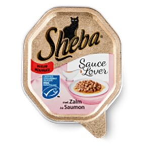 Sheba Alu Sauce Lovers Zalm 85Gr