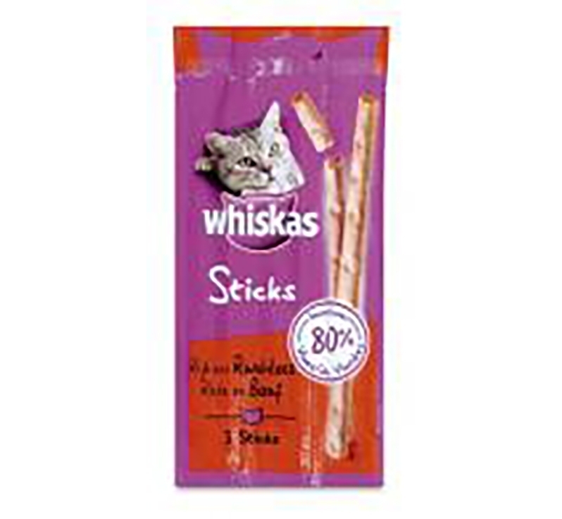 Whiskas Sticks Rund 3-Pack 18G